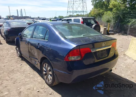 2009 Honda Civic Ex from USA, damaged, VIN 1HGFA16859L008831